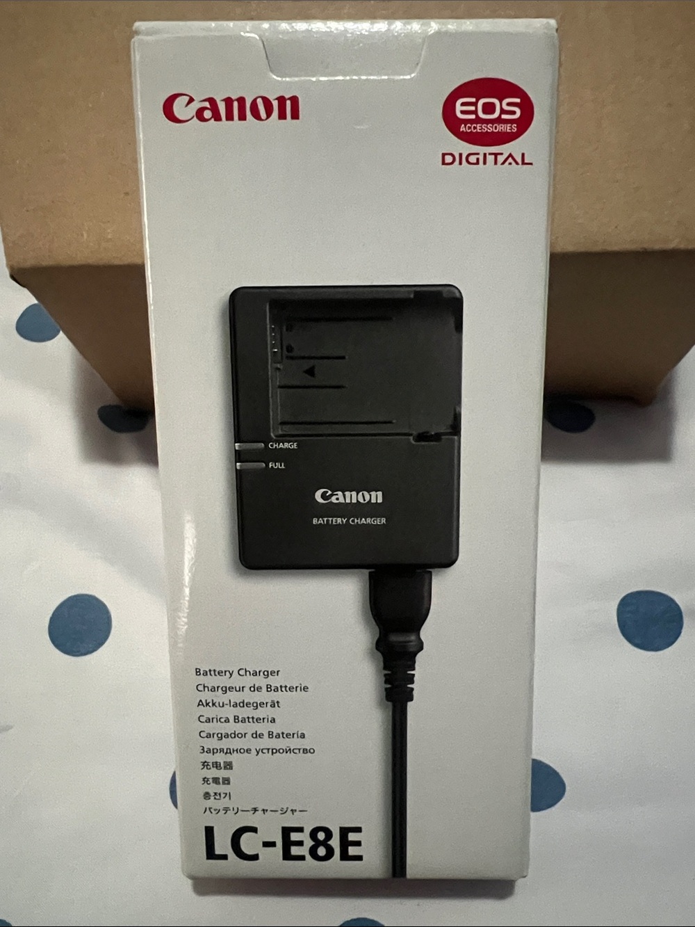 Original Authentic CANON LC-E8E Battery Charger Rebel T3i T4i T5i